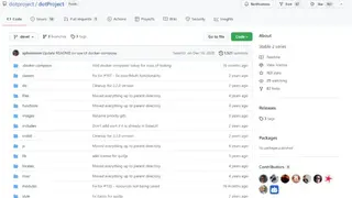 dotProject screenshot