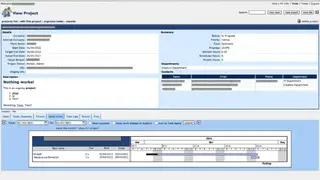 dotProject screenshot