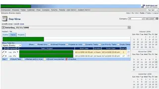 dotProject screenshot