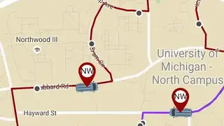 DoubleMap Bus Tracker screenshot
