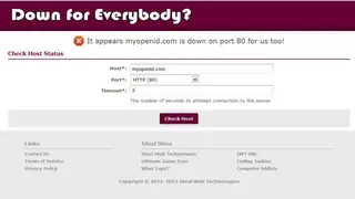 Down For Everybody? screenshot