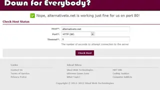 Down For Everybody? screenshot