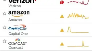 Downdetector screenshot