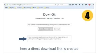 DownGit screenshot