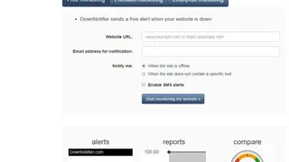 DownNotifier screenshot