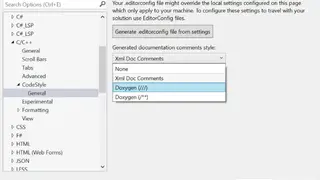 Doxygen screenshot