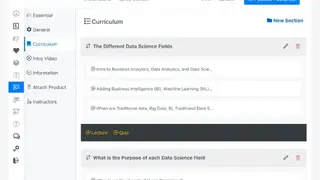 Dozent LMS screenshot