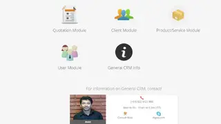 Dquip’s CRM screenshot