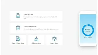 Dr.Fone Android Data Eraser screenshot