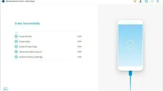 Dr.Fone Android Data Eraser screenshot