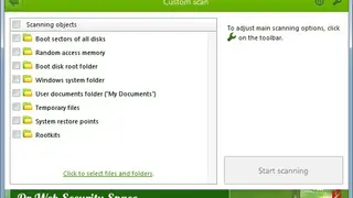 Dr.Web CureIt screenshot