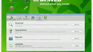 Dr.Web LiveDisk screenshot