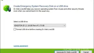 Dr.Web LiveDisk screenshot