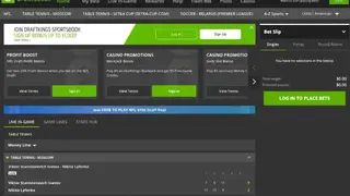 DraftKings screenshot