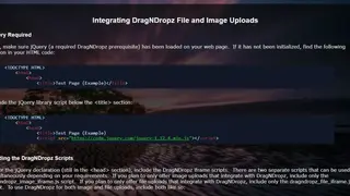 DragNDropz screenshot