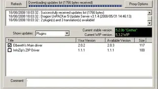 Dragon UnPACKer screenshot