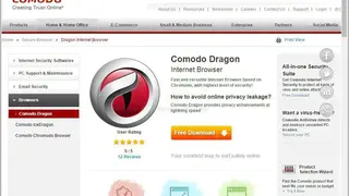 Dragon Web Browser screenshot