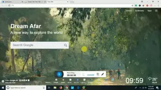 Dream Afar New Tab Extension screenshot