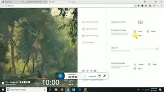 Dream Afar New Tab Extension screenshot