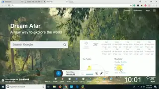 Dream Afar New Tab Extension screenshot