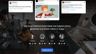 DreamDesk VR screenshot