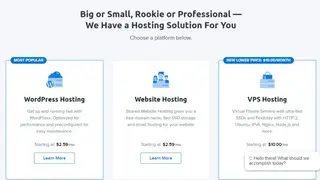 DreamHost screenshot