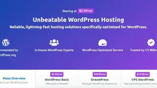 Dreampress screenshot