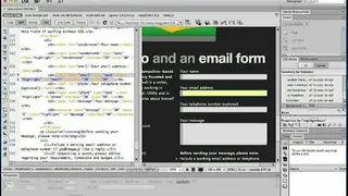 Dreamweaver screenshot