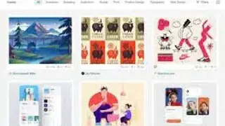 Dribbble screenshot