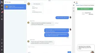Drift Platform Live-chat screenshot