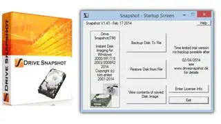 Drive SnapShot screenshot
