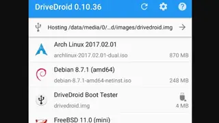 DriveDroid screenshot