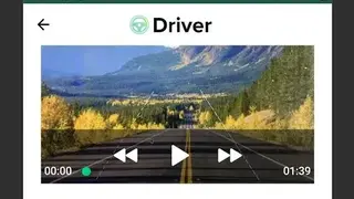 Driver Dashcam screenshot