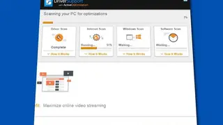 Driver Support screenshot