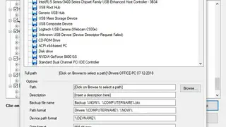DriverBackup screenshot