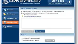 DriverFinder screenshot