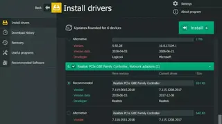 DriverHub screenshot