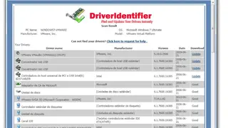 DriverIdentifier screenshot