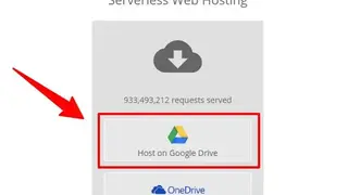 DriveToWeb screenshot