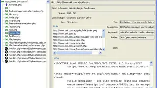 DRKSpiderJava screenshot