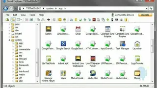 Droid Explorer screenshot