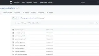 Droid Sans Mono screenshot
