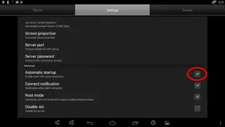 droid VNC server screenshot