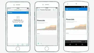 Dropbox screenshot