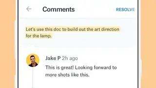 Dropbox Paper screenshot
