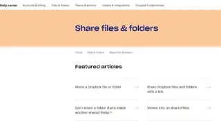 Dropbox Showcase screenshot