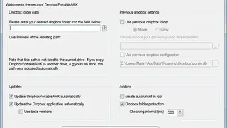 DropboxPortableAHK screenshot