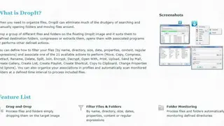 DropIt screenshot