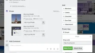 Droplr screenshot