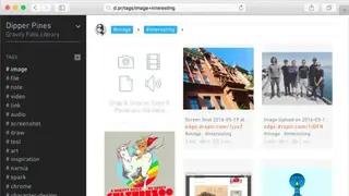 Droplr screenshot